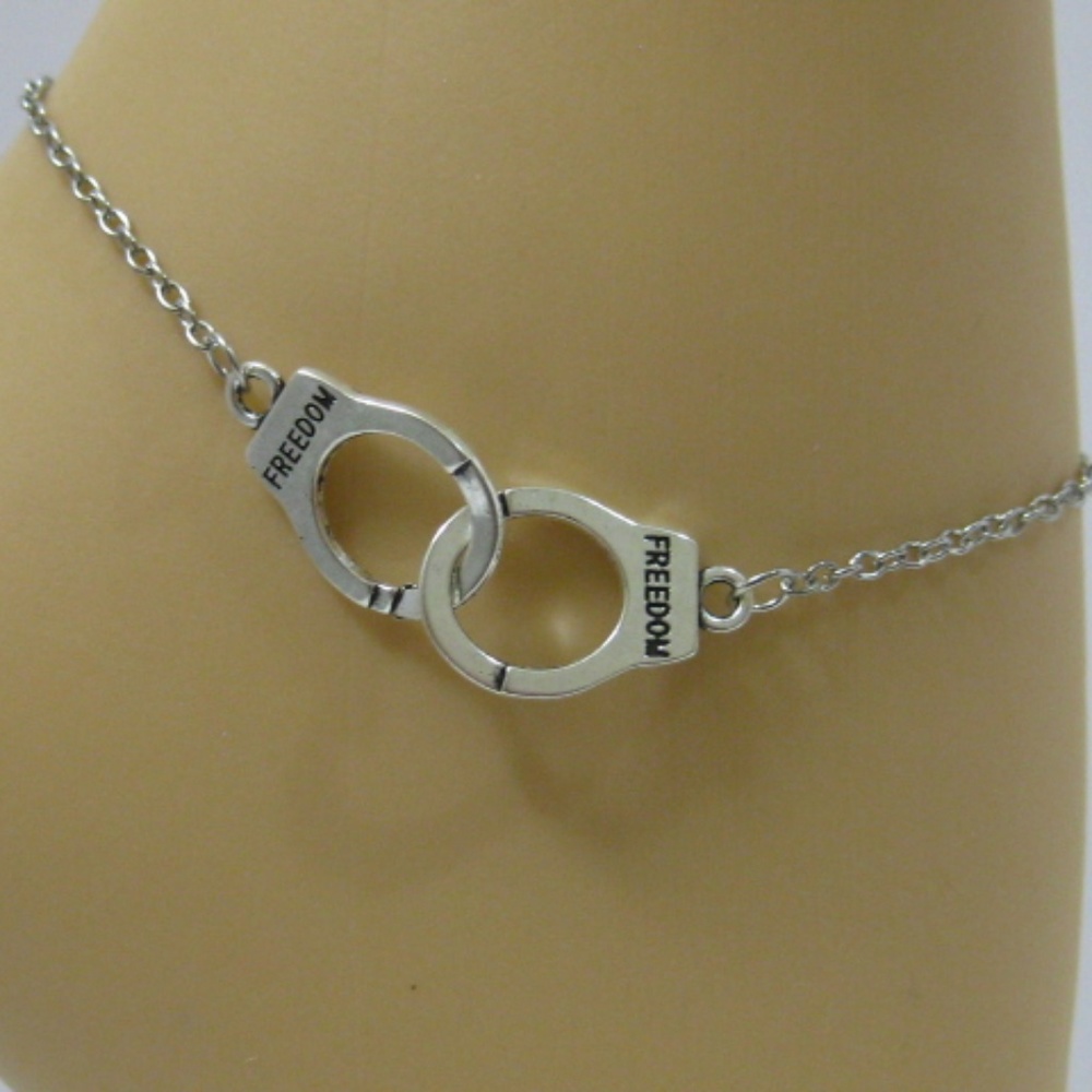 Handcuff ankle bracelet
